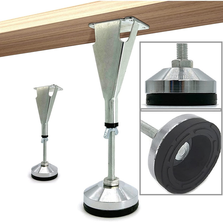 OLO Bed Frame Slat Support Leg, Steel Bed Center Leg , Heavy-Duty